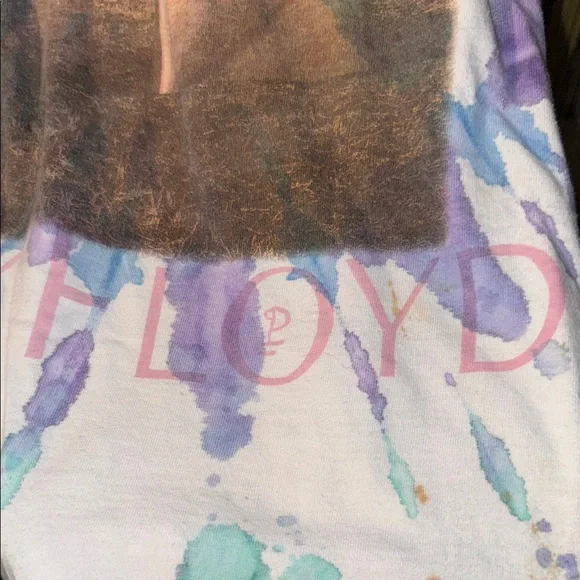 Pink Floyd single stitch division bell 1994 tour concert shirt 1990s